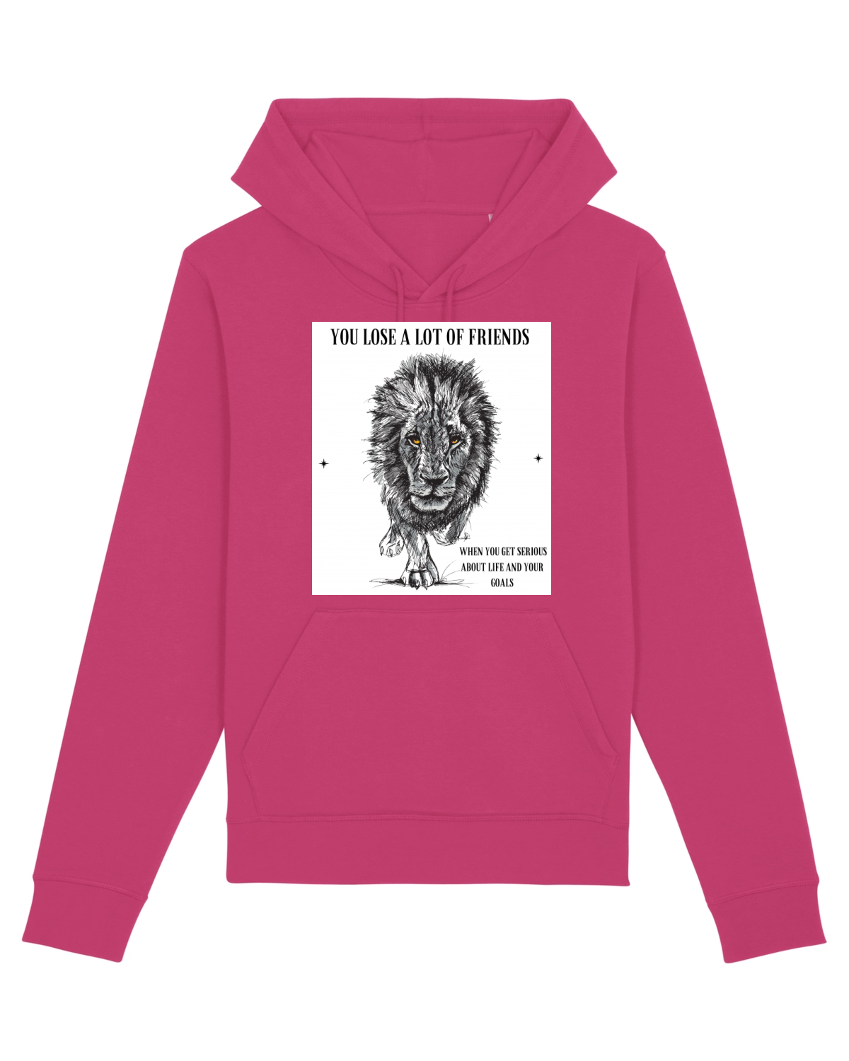 Hanorac Unisex Drummer Raspberry