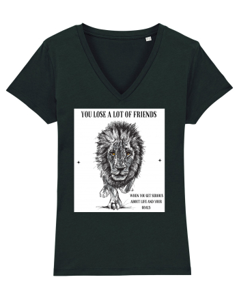you lose a lot of friends  Black