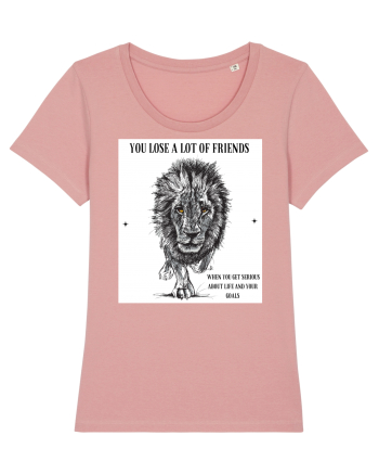 you lose a lot of friends  Canyon Pink