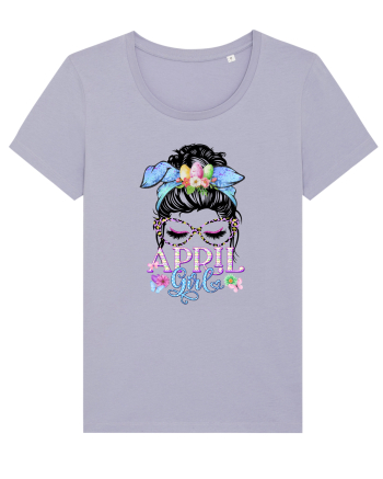 I am a April Girl Aries Berbec Lavender