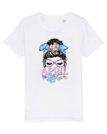 I am a April Girl Aries Berbec White