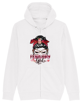 I am a February Girl Aquarius Varsator White