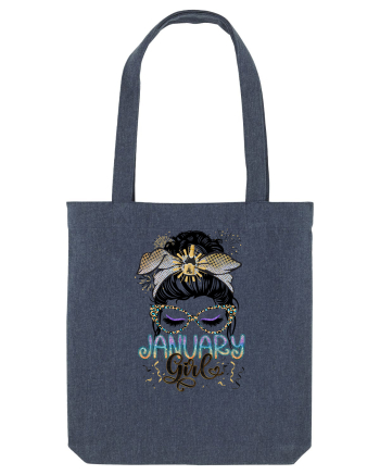 I am a January Girl Capricorn Midnight Blue