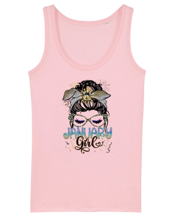 I am a January Girl Capricorn Cotton Pink
