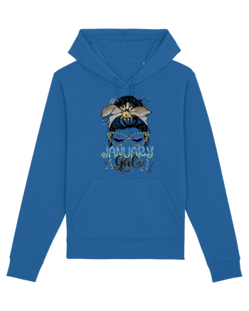I am a January Girl Capricorn Royal Blue