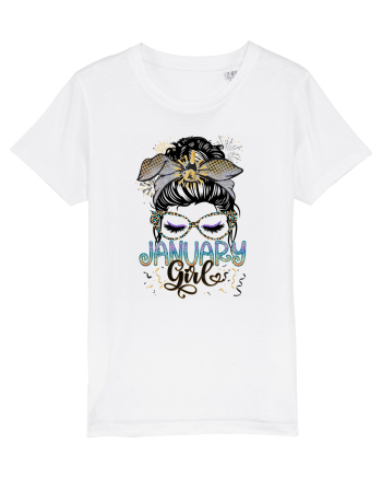 I am a January Girl Capricorn White