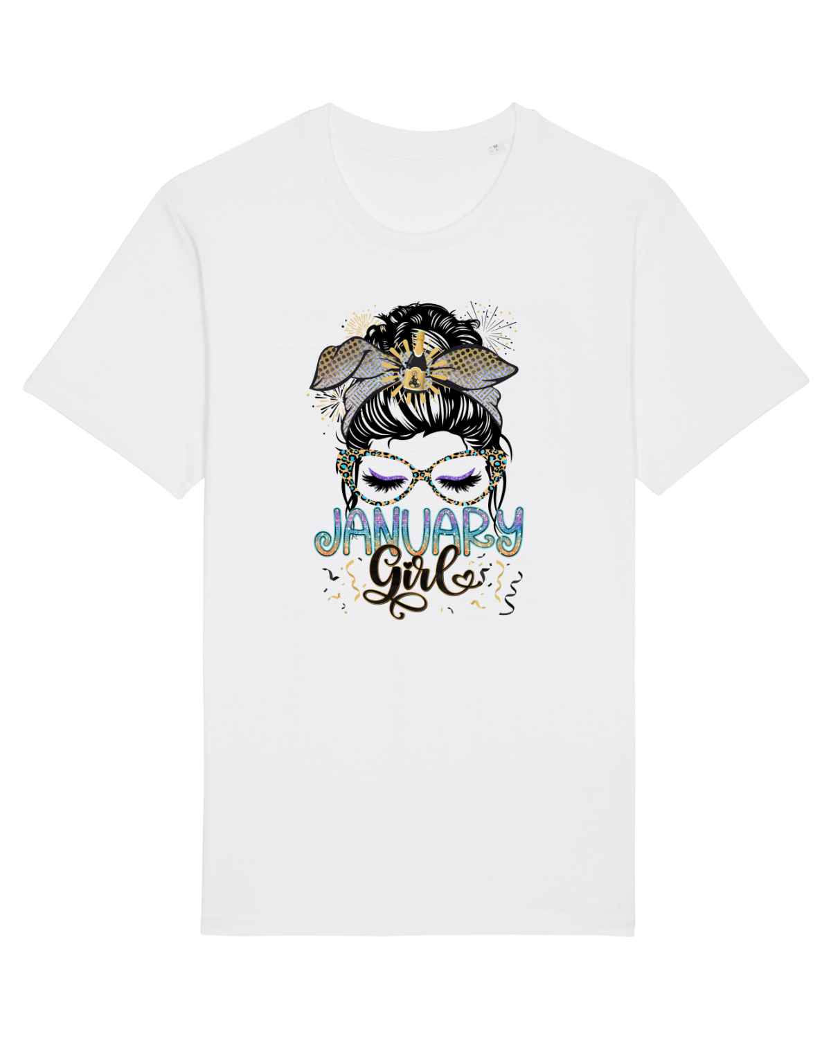 Tricou mânecă scurtă Unisex Rocker White