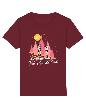 Numai noi sub clar de lună Burgundy