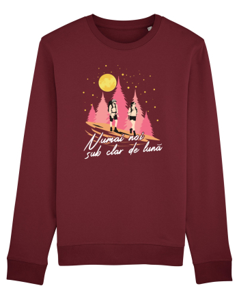 Numai noi sub clar de lună Burgundy