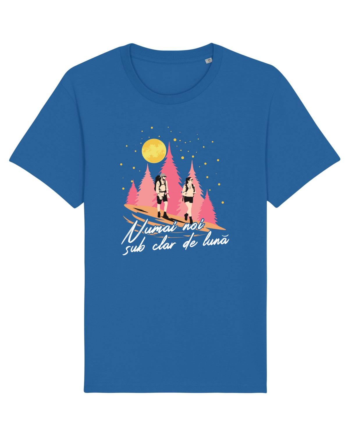 Tricou mânecă scurtă Unisex Rocker Royal Blue