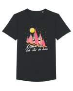 Numai noi sub clar de lună Tricou mânecă scurtă guler larg Bărbat Skater