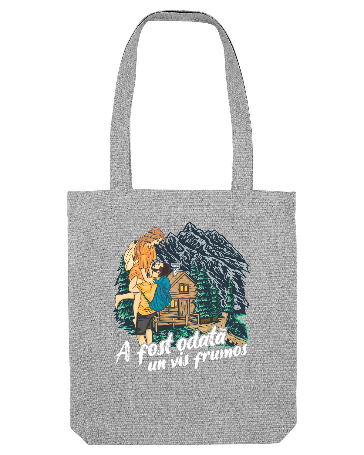 Sacoșă textilă Heather Grey