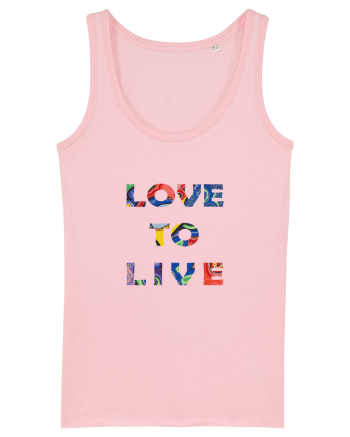 Love to Live Cotton Pink