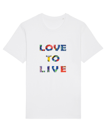 Love to Live White