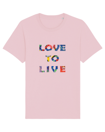 Love to Live Cotton Pink