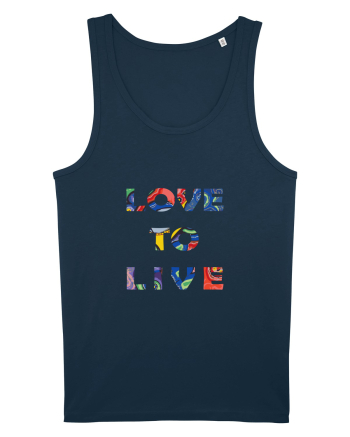Love to Live Navy