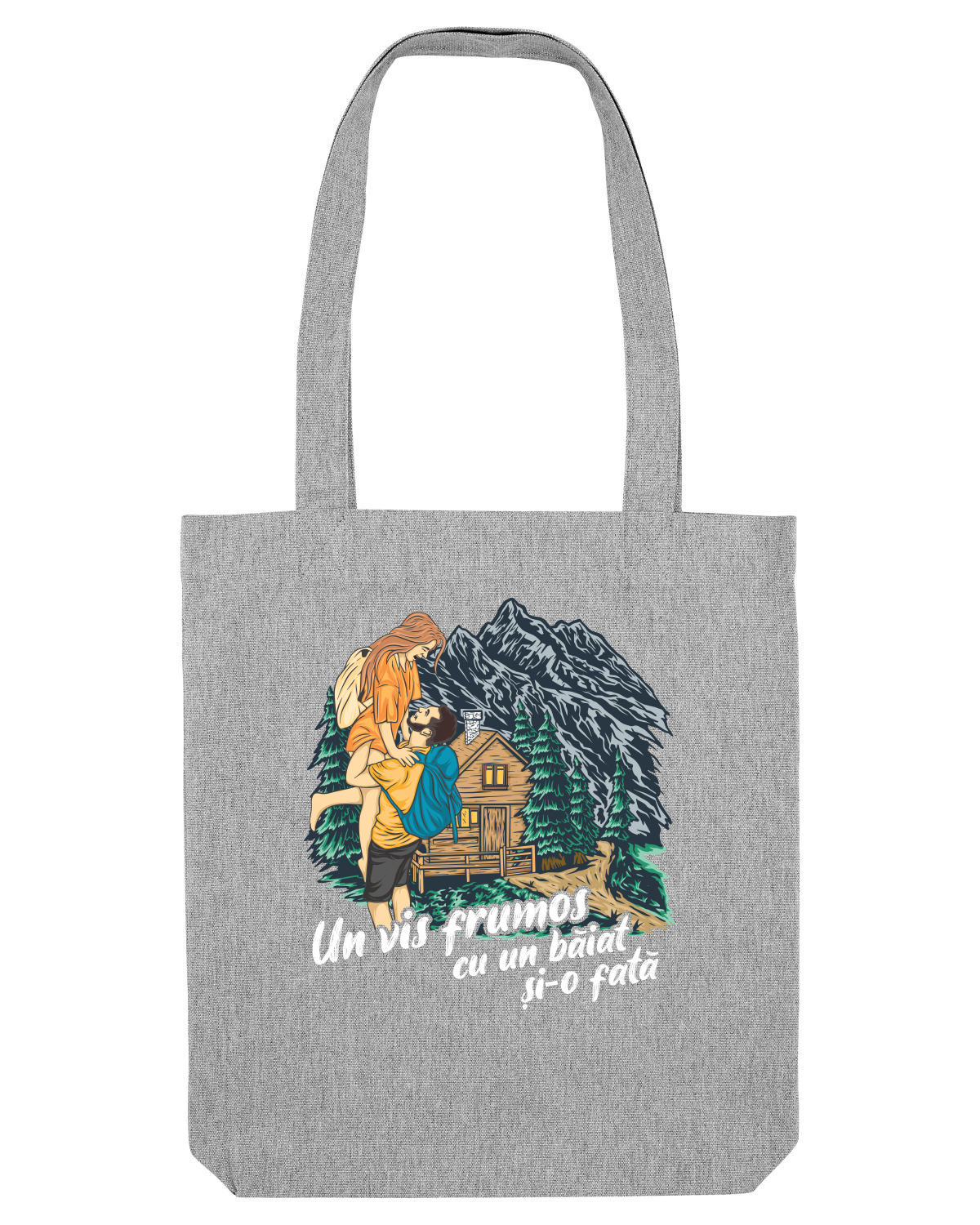 Sacoșă textilă Heather Grey