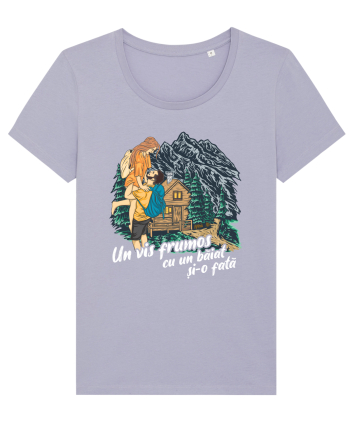 Vis frumos cu un băiat și-o fată Lavender