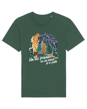 Vis frumos cu un băiat și-o fată Bottle Green