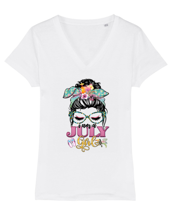 I am a July Girl - Summer Cancer Rac White