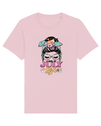 I am a July Girl - Summer Cancer Rac Cotton Pink
