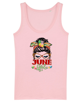 I am a June Girl Gemeni Gemini Cotton Pink