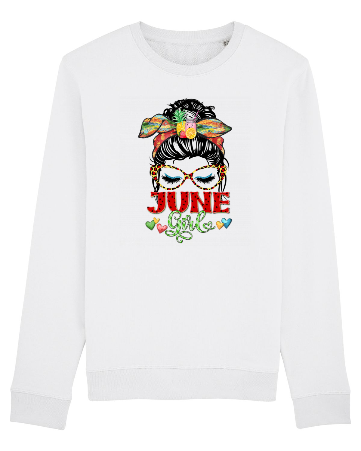 Bluză mânecă lungă Unisex Rise White