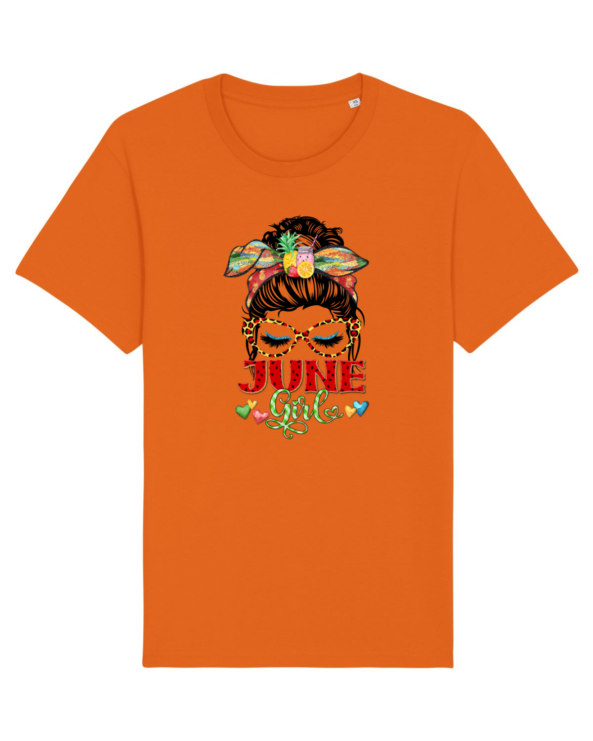 Tricou mânecă scurtă Unisex Rocker Bright Orange