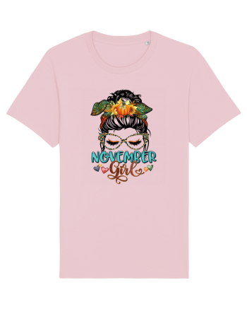 I am a November Girl Scorpio Scorpion Cotton Pink
