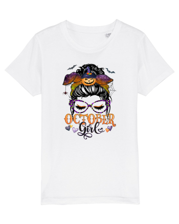I am a October Girl - Autumn Balanta Libra White