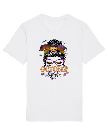 I am a October Girl - Autumn Balanta Libra White