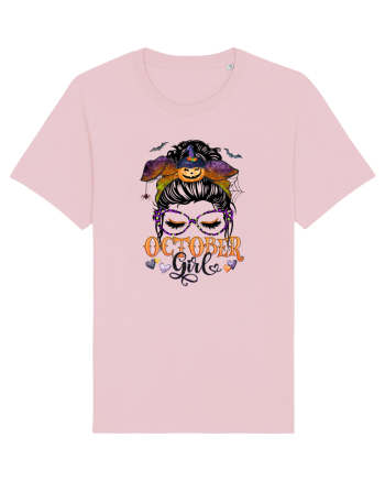 I am a October Girl - Autumn Balanta Libra Cotton Pink