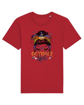 I am a October Girl - Autumn Balanta Libra Red