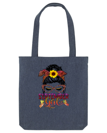 I am a September Girl Virgo Fecioara Midnight Blue