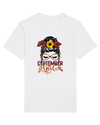 I am a September Girl Virgo Fecioara White