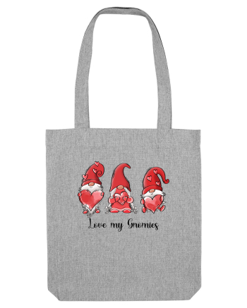 Love my Gnomies Heather Grey