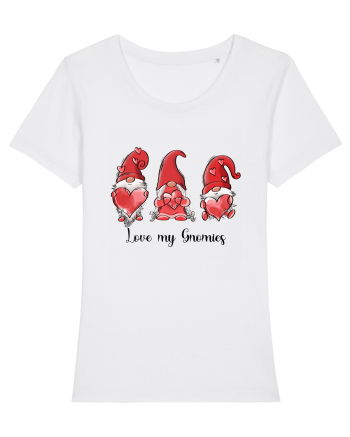 Love my Gnomies White