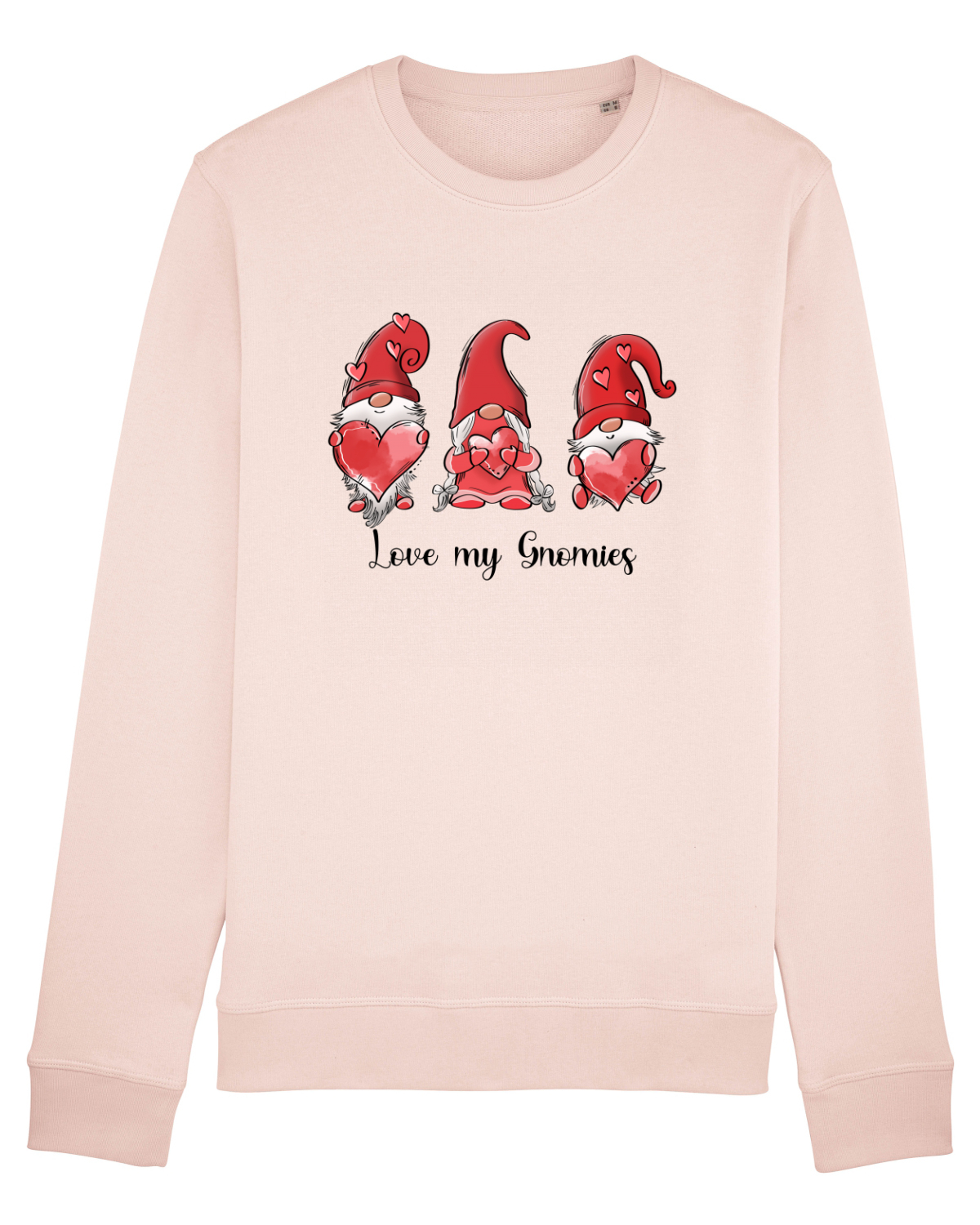 Bluză mânecă lungă Unisex Rise Candy Pink