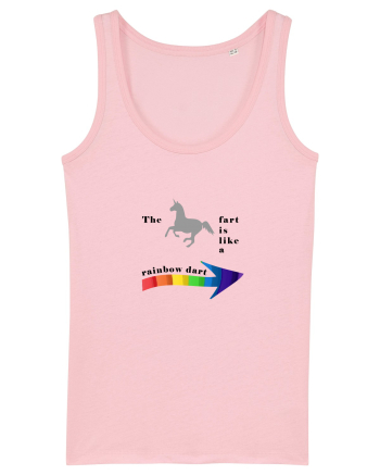 Unicorn rainbow Cotton Pink
