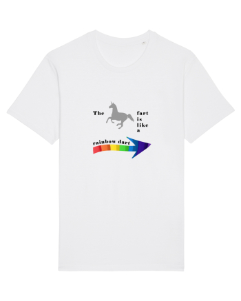 Unicorn rainbow White
