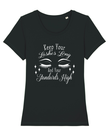Keep your lashes long and Black