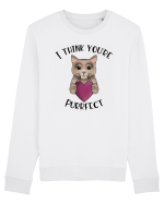 I Think You're Purrfect Bluză mânecă lungă Unisex Rise