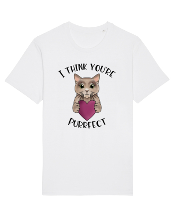 I Think You're Purrfect White