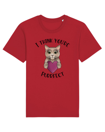 I Think You're Purrfect Red