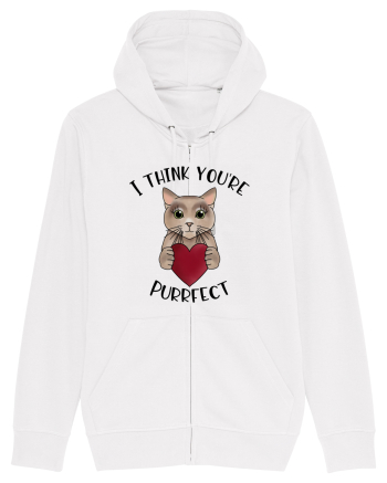 I Think You're Purrfect White