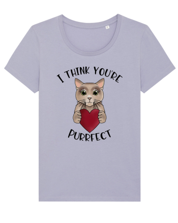I Think You're Purrfect Lavender