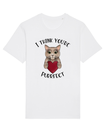 I Think You're Purrfect White
