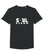 SOUL STORM - white Tricou mânecă scurtă guler larg Bărbat Skater