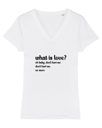 What is love? (negru) White