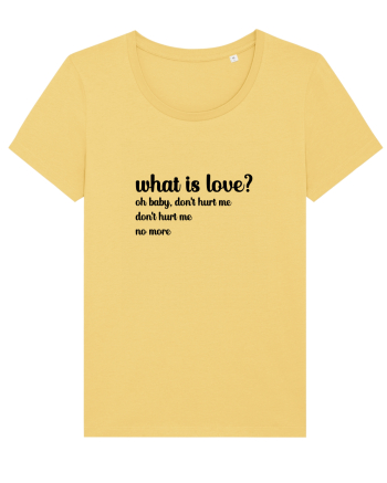 What is love? (negru) Jojoba